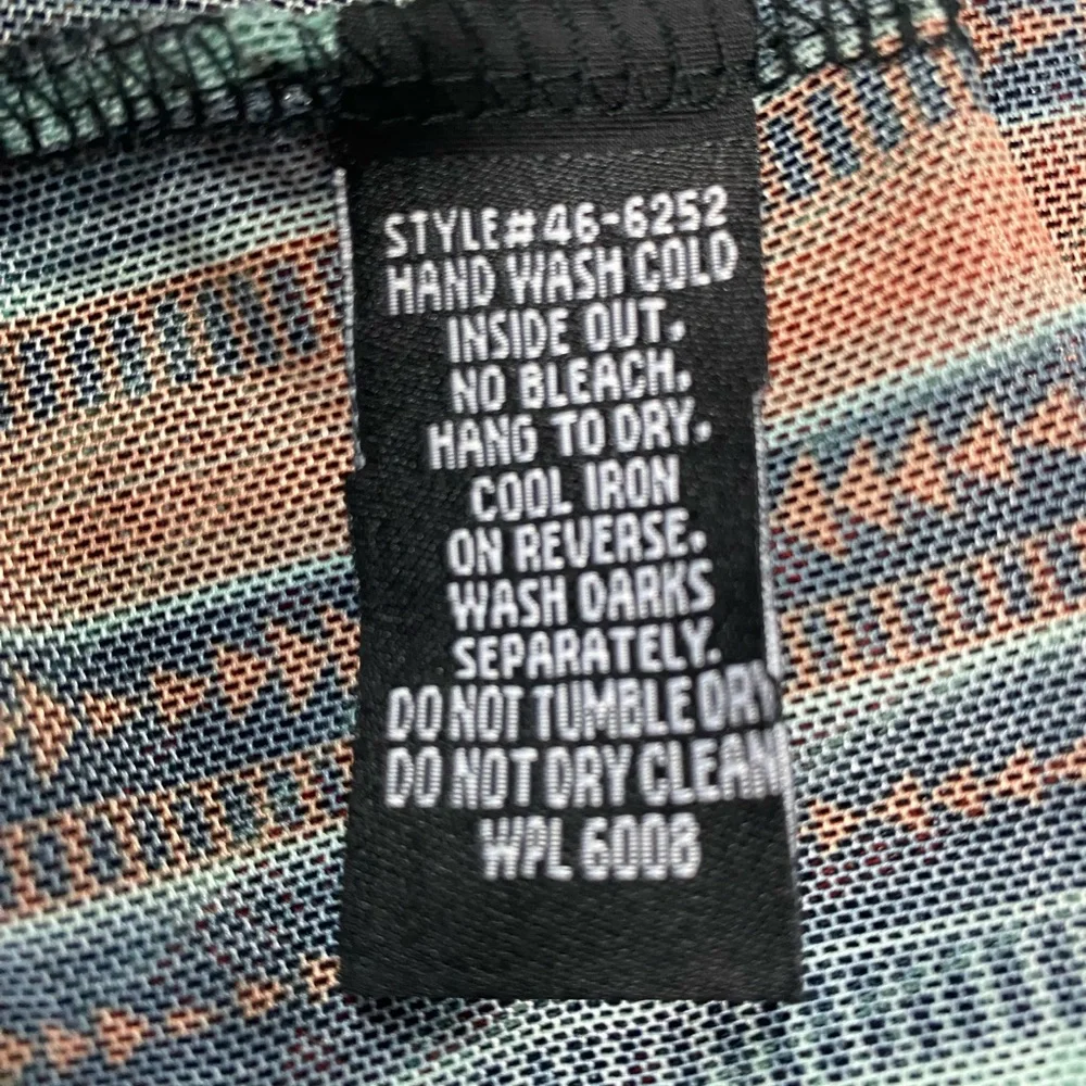 Rock & Roll Cowgirl Leopard Print Short Sleeve Full Length Wrap Women’s Medium - Picture 5 of 5